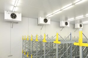 Industrial Air Conditioners Refrigeration Cooling System in Warehouse